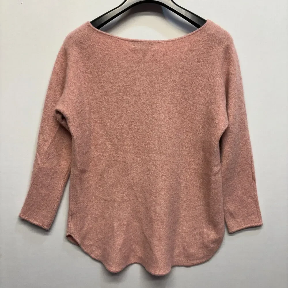 Charter Club Women 100% Cashmere Sweater Size Large Pink D120 -9